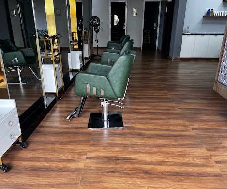 Styling chairs at Cocoonfly Salon, Begur